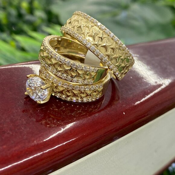 New Brand Anillos de Matrimonio para Mujeres e Caballeros Buen Precio - Picture 2 of 8